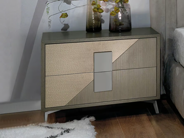 MORFEO - Wooden bedside table with drawers by CASA +39 - view 2